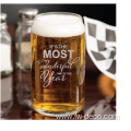 15oz glasses craft beer can glass cup